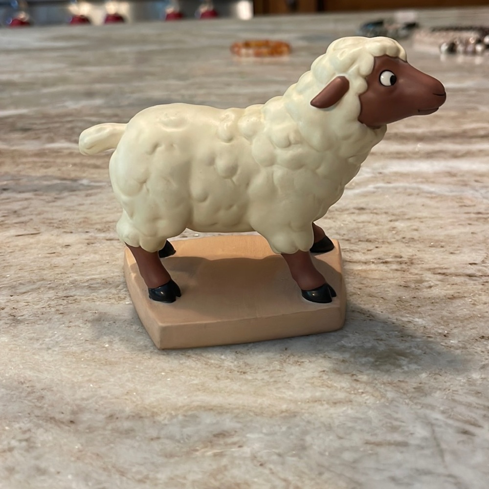 WDCC Beauty and the Beast “Curious Companion” -  Sheep figurine